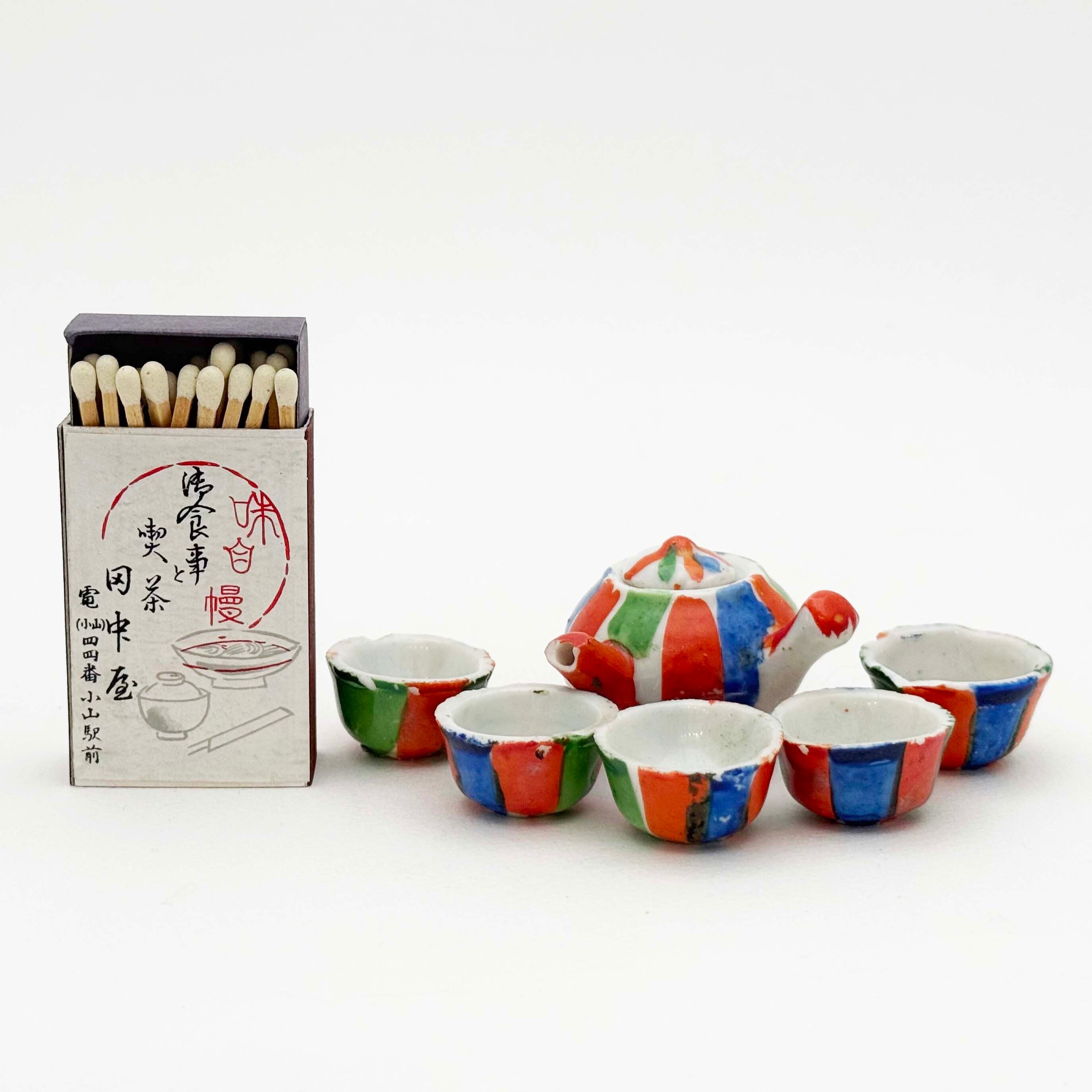 陶器のミニチュアままごとセット