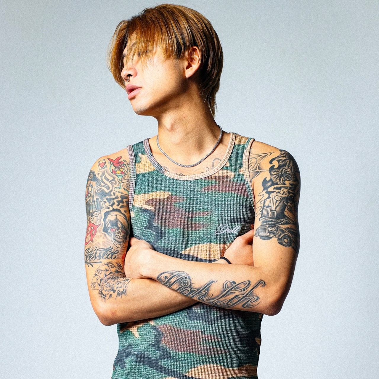 CALLIGRAPHY LOGO TANKTOP
