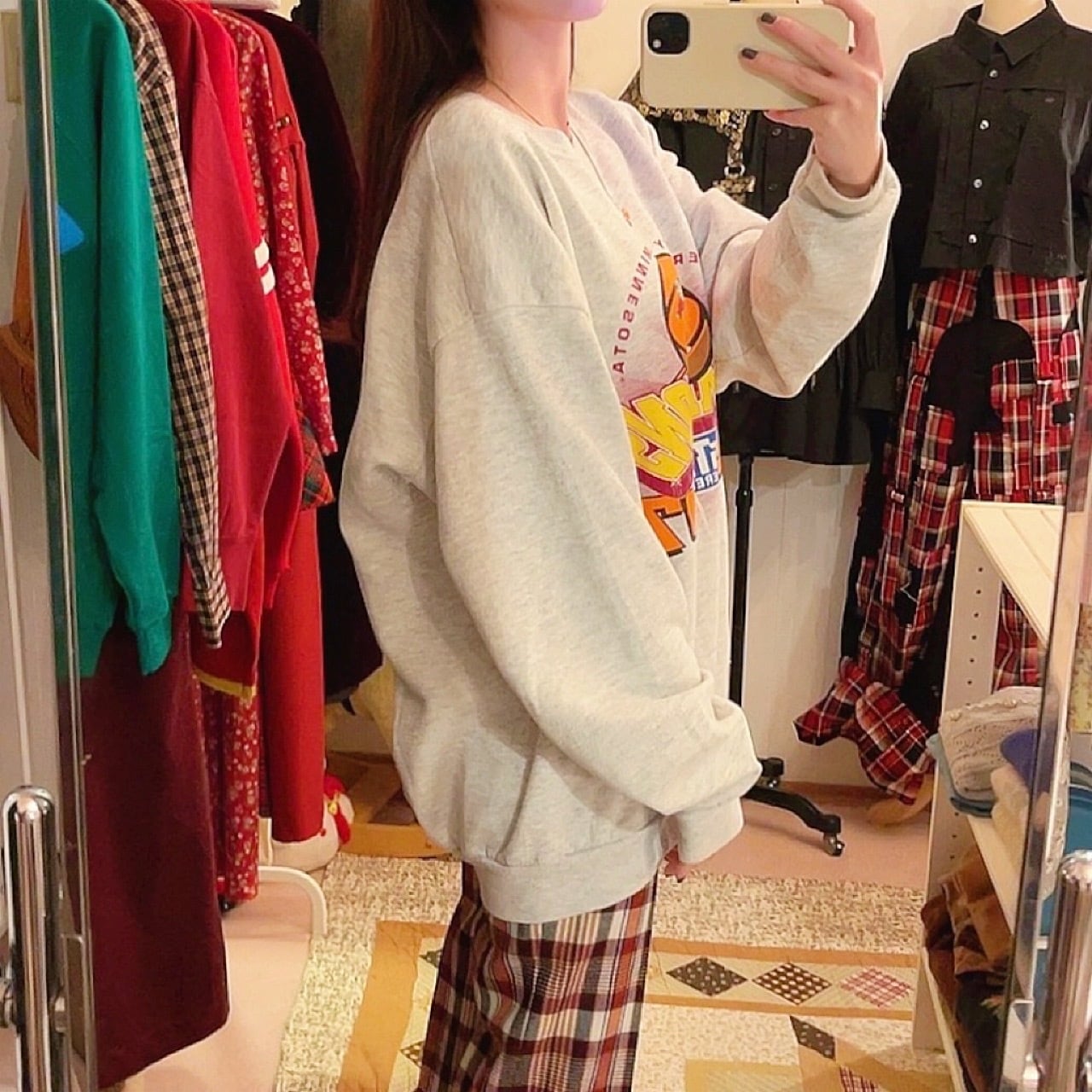 90s squirrel basketball sweat