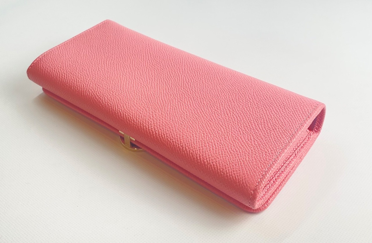 BVLGARI ブルガリ レディース 長財布 287302 GRAIN/PNK MEDIUM