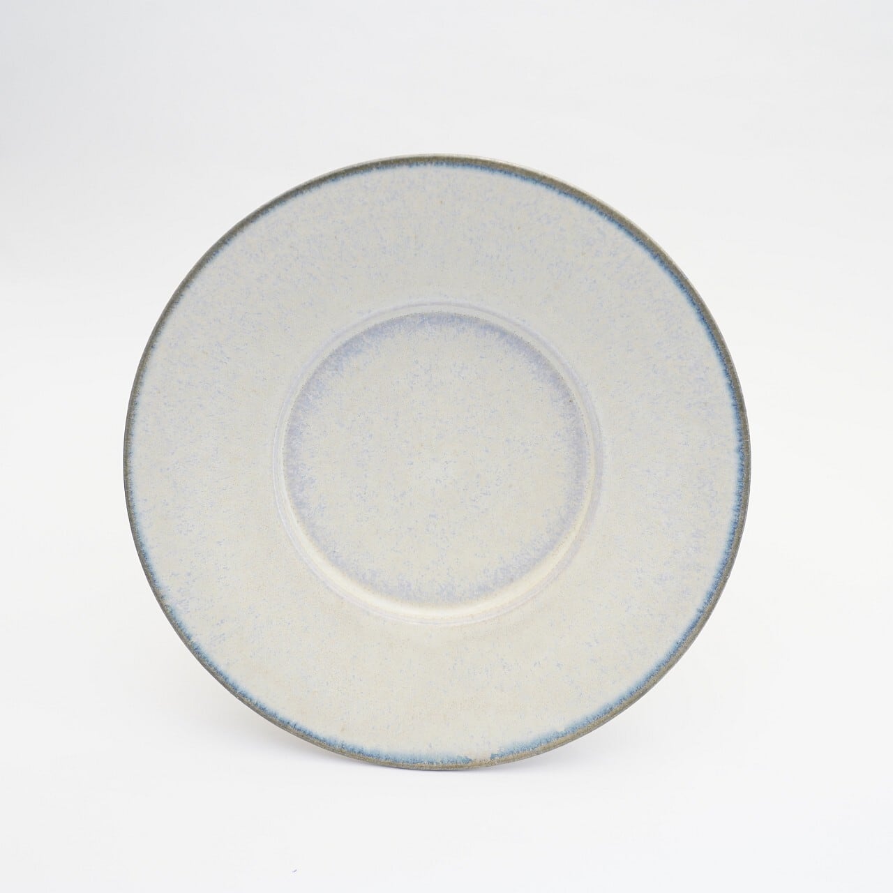 【松尾亮佑】リム皿 17cm Blue 4