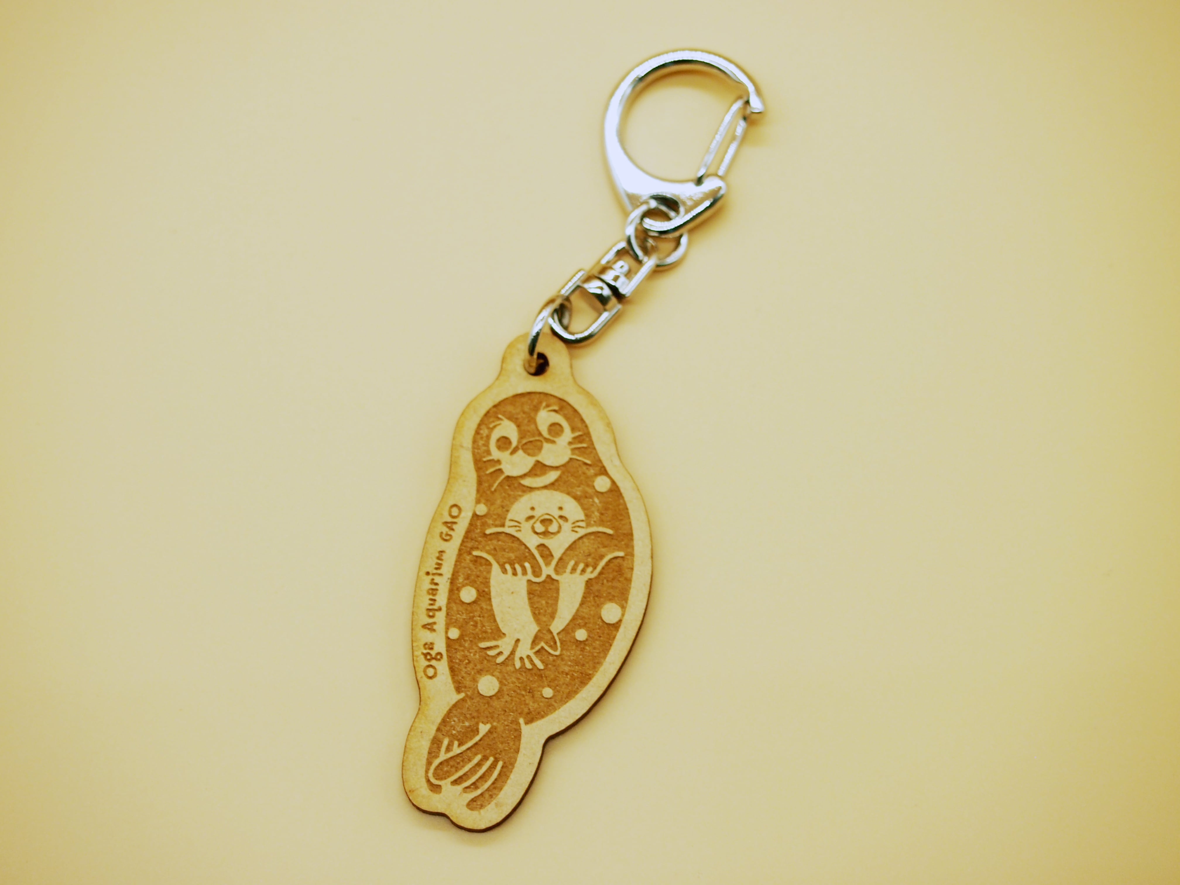 木質パネルキーホルダー | 男鹿水族館GAO Online Shop