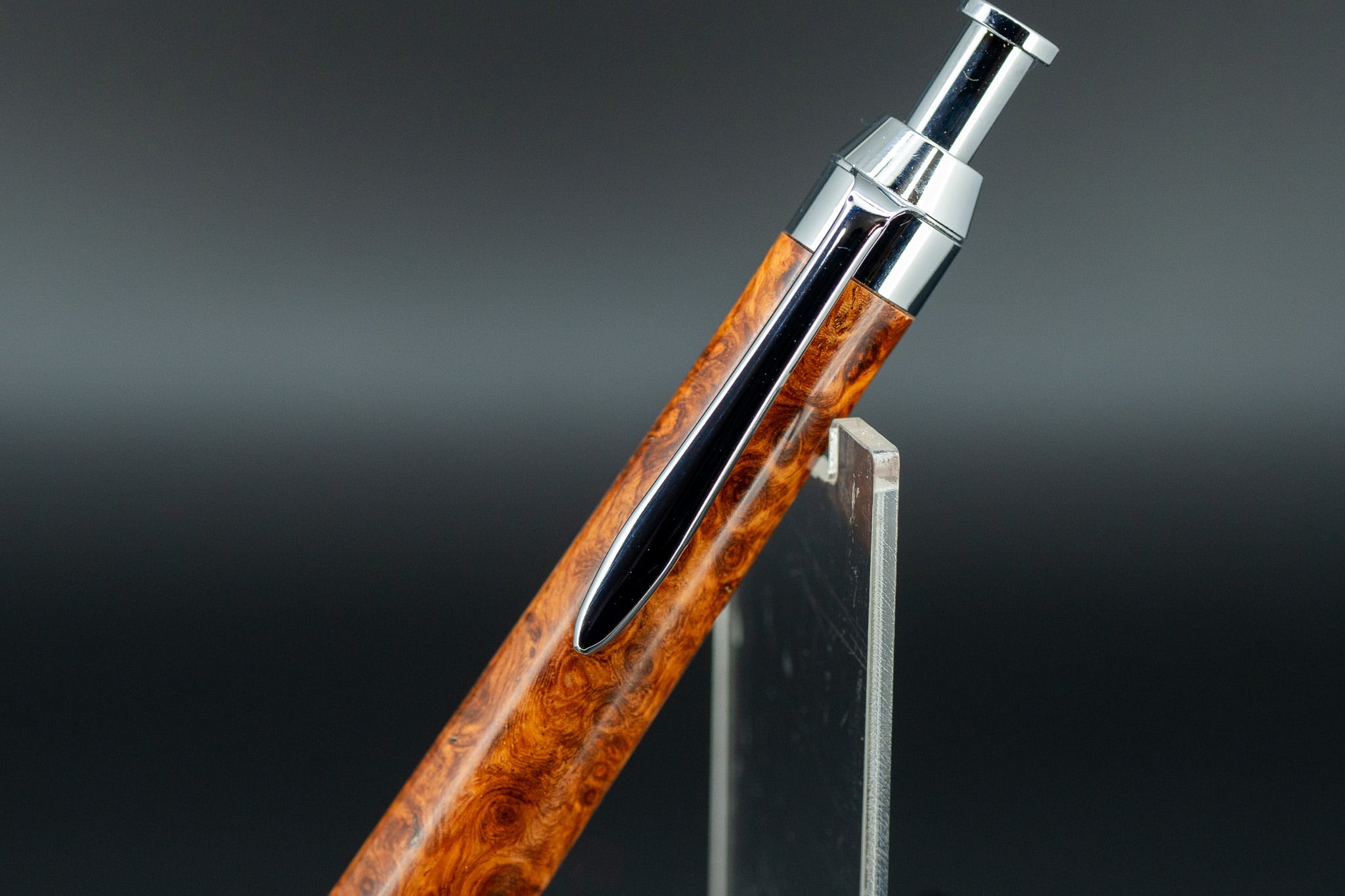 【朱色の銘木】 花梨瘤 特上 gold MP