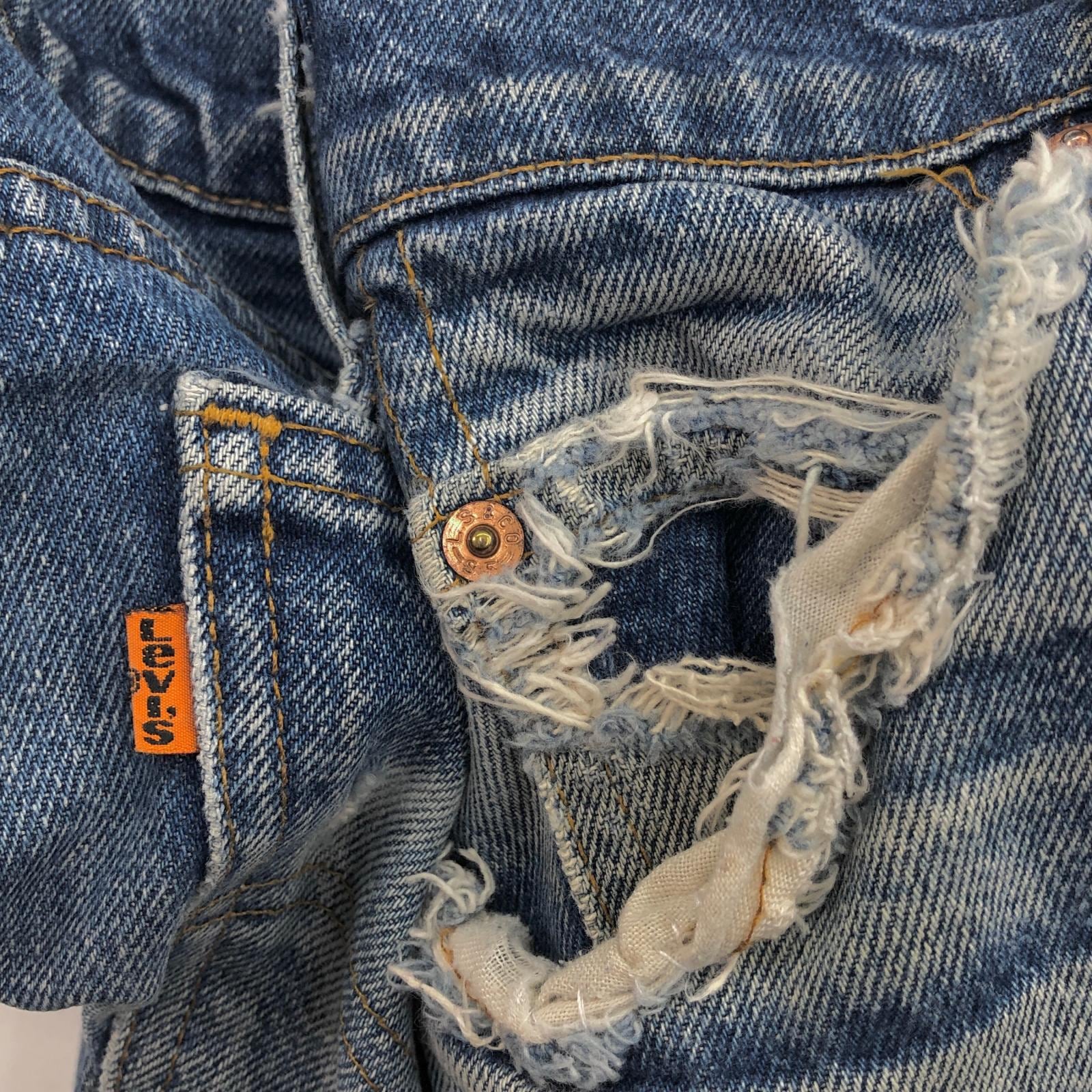 LEVI'S リーバイス 90年代 USA製 505 ボタン裏刻印 575 タグ 表記