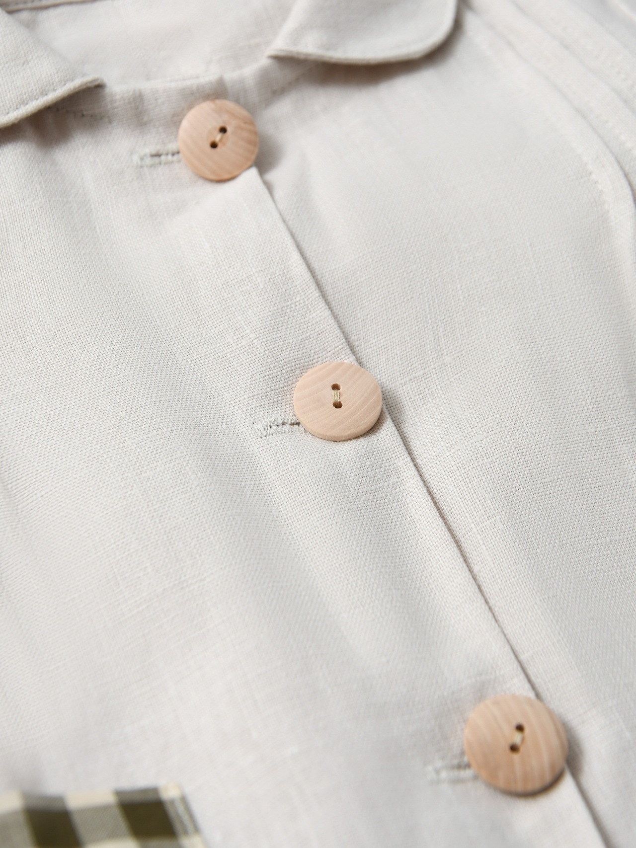 ORGANIC ZOO　Ceramic White Potter Dress