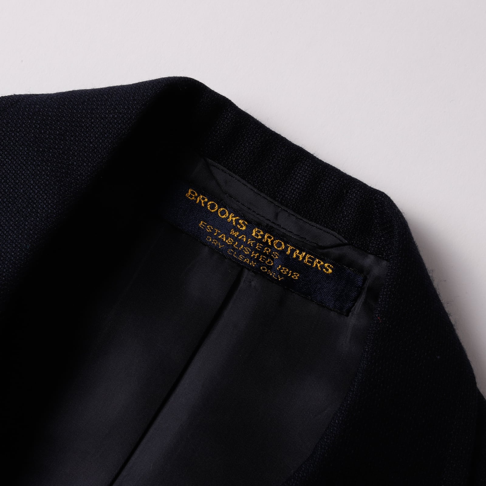 極美品】70s BROOKS BROTHERS Navy blazer made in USA about size