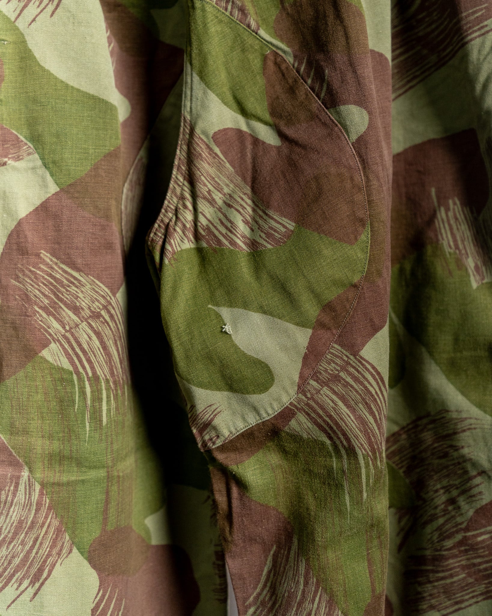 USED】50's Belgian Army Brushstroke Camouflage Trousers 実物