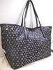 希少サイズ★JIMMY CHOO ジミーチュウ FILIPA フィリッパ LARGE 男女可 ヌバックレザー トート バッグ 黒★ 定番FILIPAの希少なLARGEサイズ