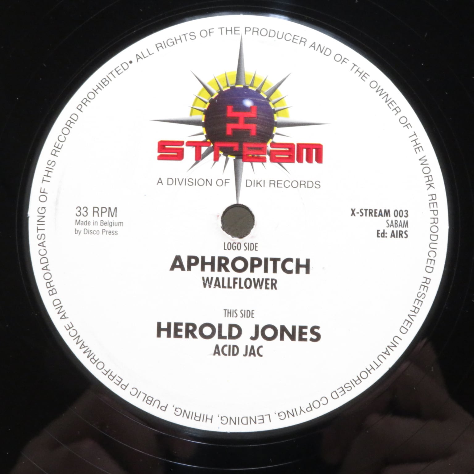 Aphropitch / Herold Jones / Wallflower / Acid Jac [X-STREAM 003] - 画像4