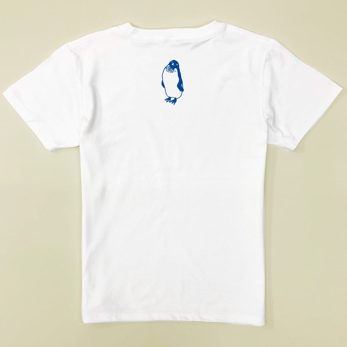 泳ぐペンギン Tシャツ（選べる3パターン）｜綿100% 手刷り 大人可愛い