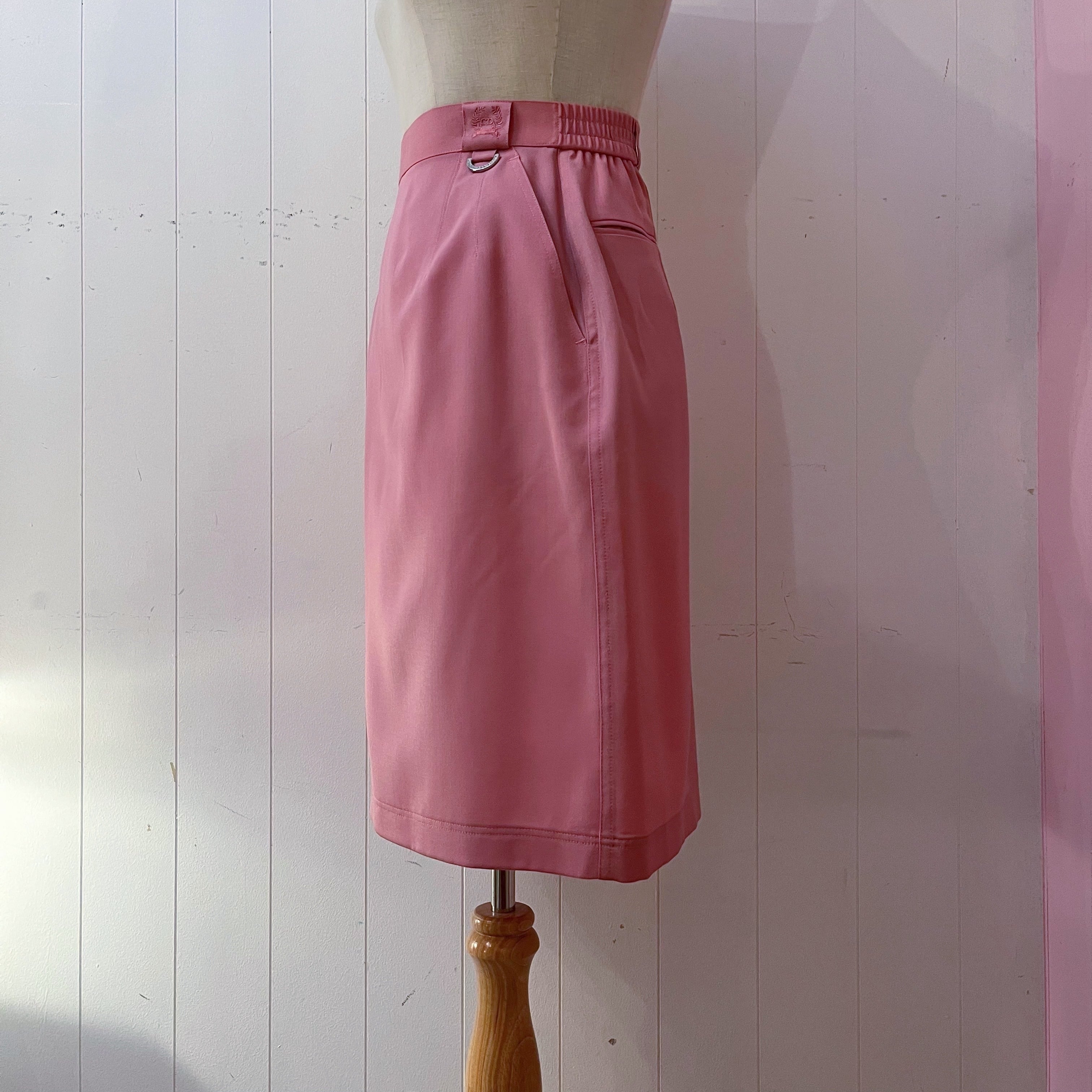 Christian Dior / pink semi tight skirt
