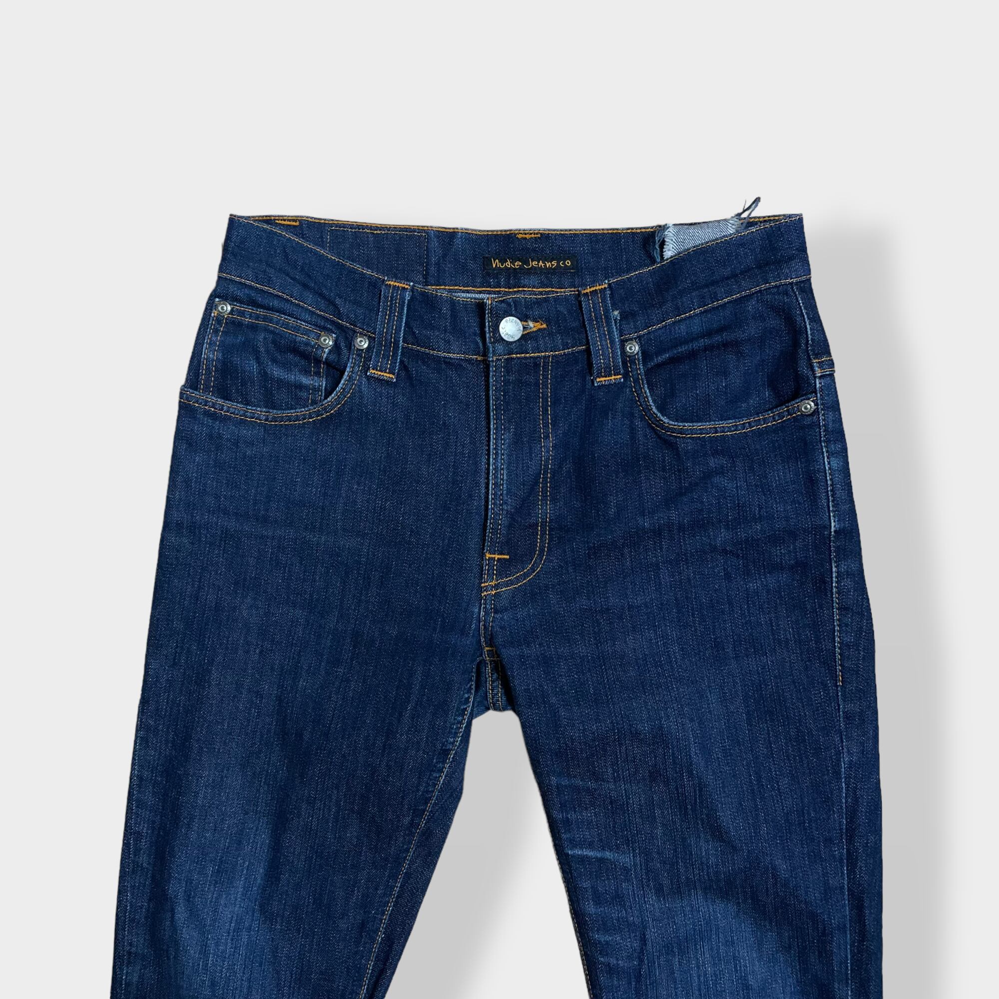 Nudie Jeans】イタリア製 デニム ジーパン ジーンズ Thin Finn W32 L32