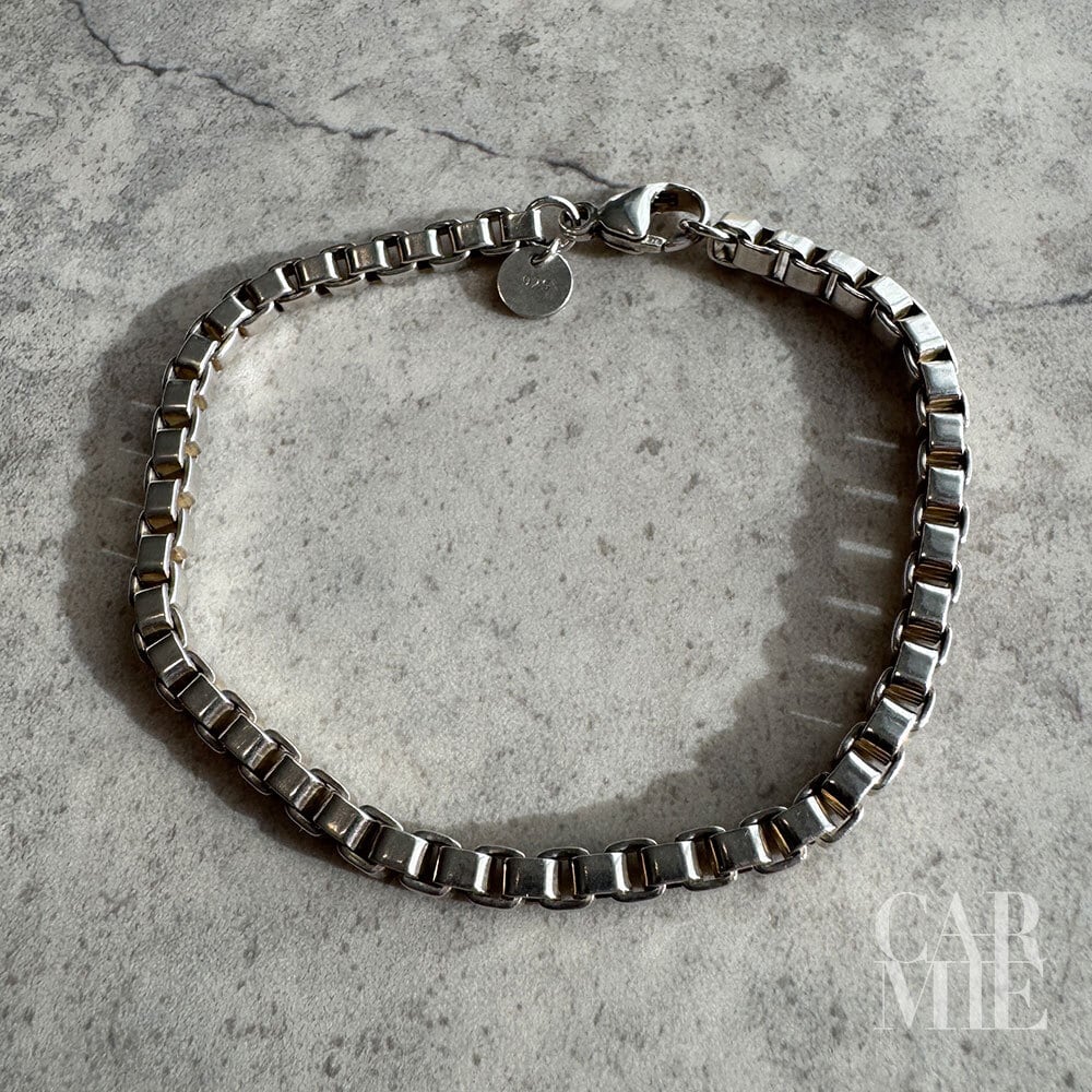 売れ筋がひクリスマスプレゼント! Tiffany&Co ティファニー ベネチアンブレスレット シルバー925 シルバー
