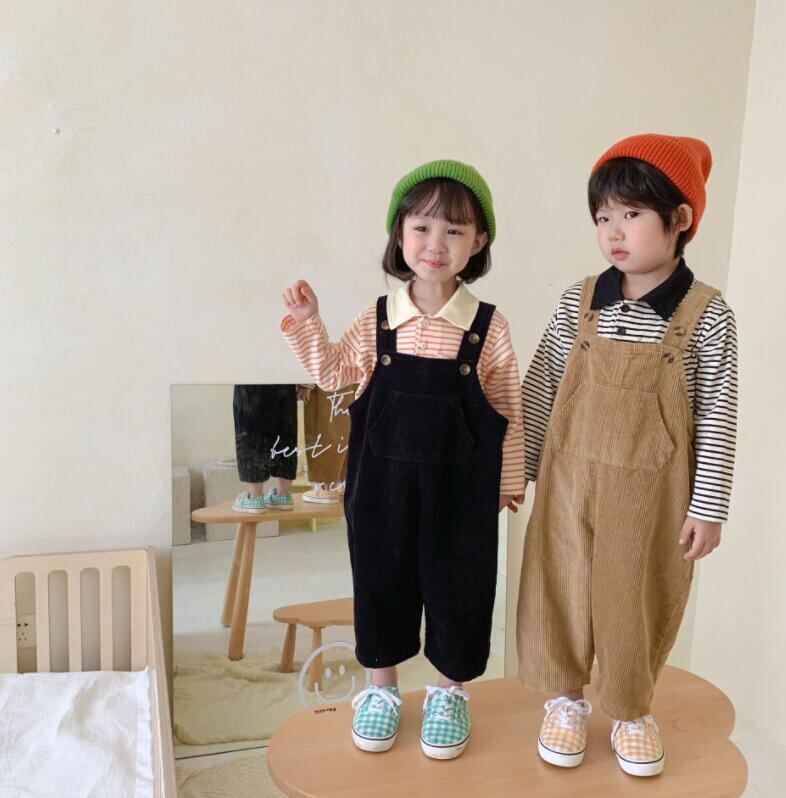 秋新作 オーバーオール サロペット 可愛いオールインワン 子供服 キッズ服 おしゃれ