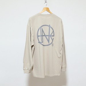 IMPRINT L/S T-shirt (SAND BEIGE)