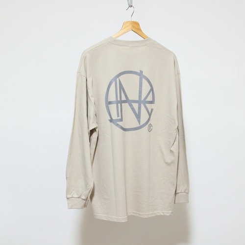 IMPRINT L/S T-shirt (SAND BEIGE)