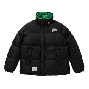 【Billionaire Boys Club】BILLIONAIRE BOYS CLUB x FIRST DOWN EMBROIDERED LOGO REVERSIBLE BUBBLE DOWN JACKET MICROFT®/BOA