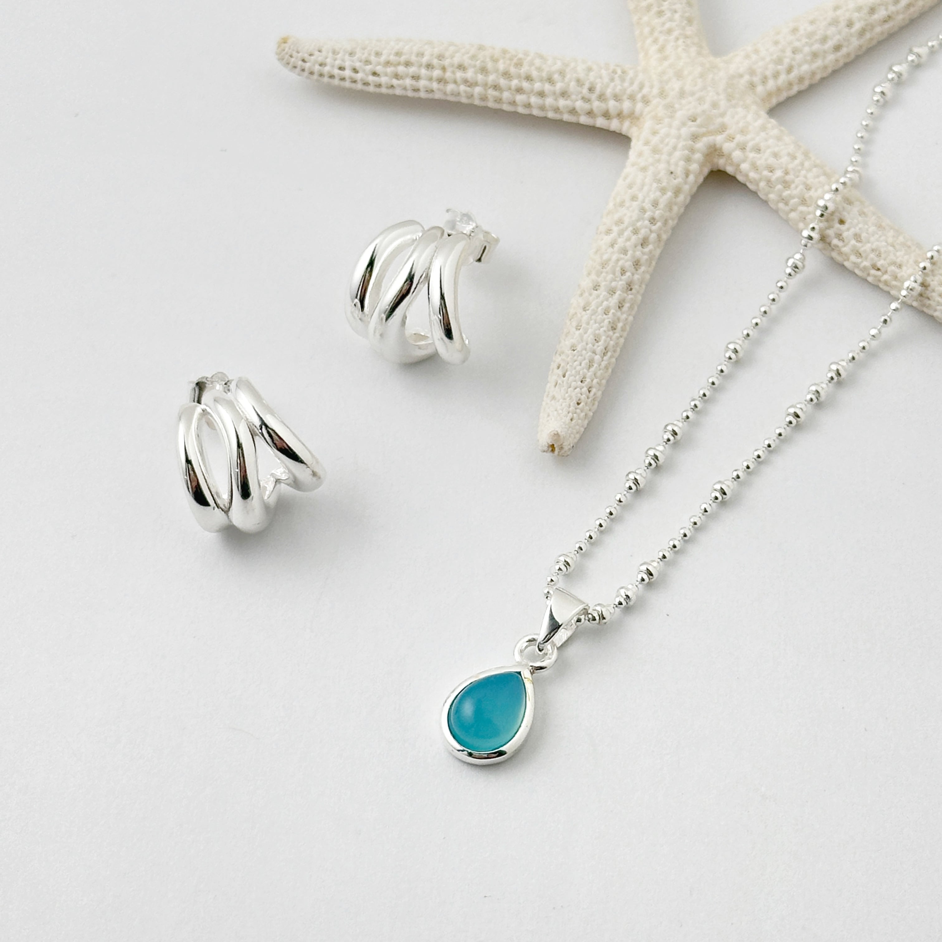 【新品】トロピカルモチーフ ネックレス ドロップ ミルキークォーツ ネックレス /c0517qumi ジュエリー