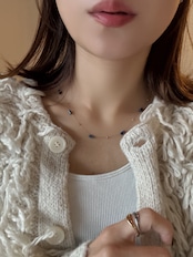 ブルーラインネックレス