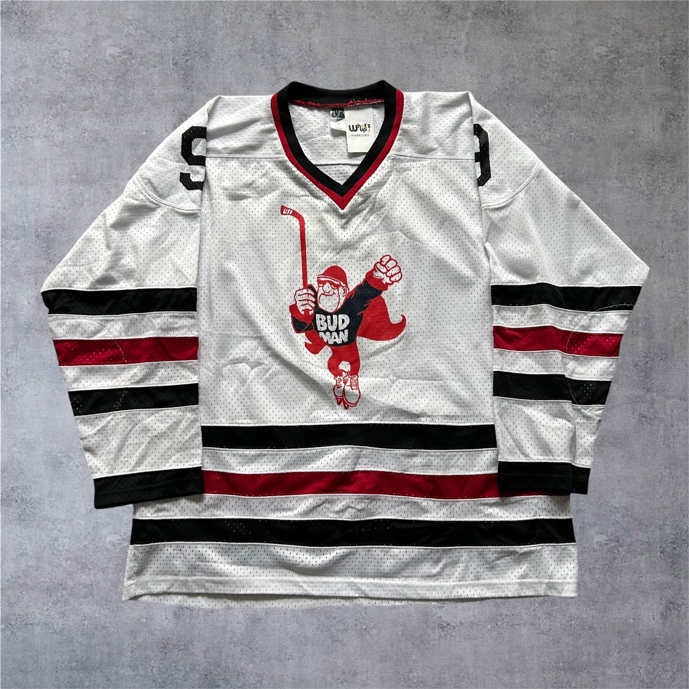 〜2000s BUD MAN Hockey Shirt【高円寺店】