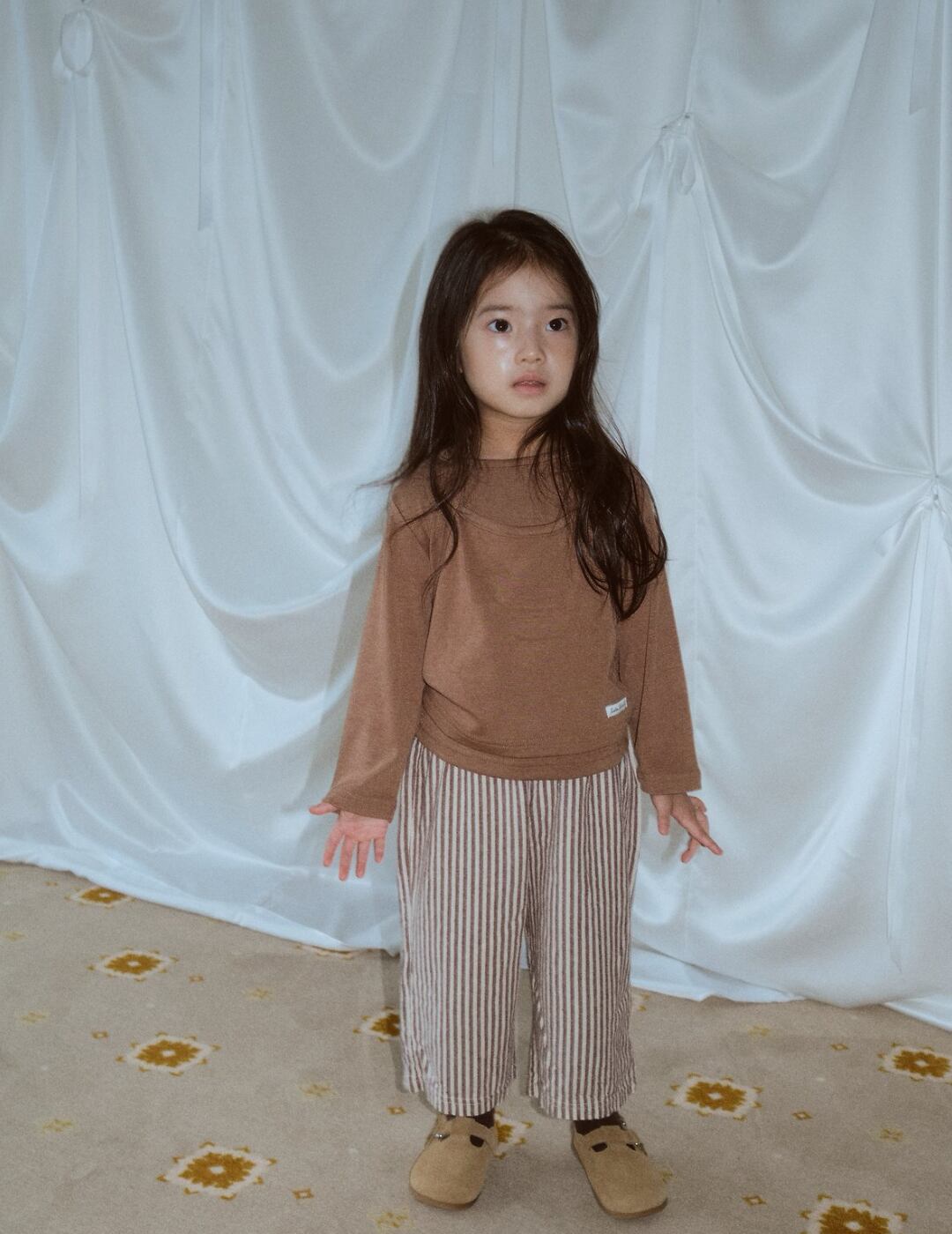 送料無料【予約】/  kids ココストライプパンツ /lalaland