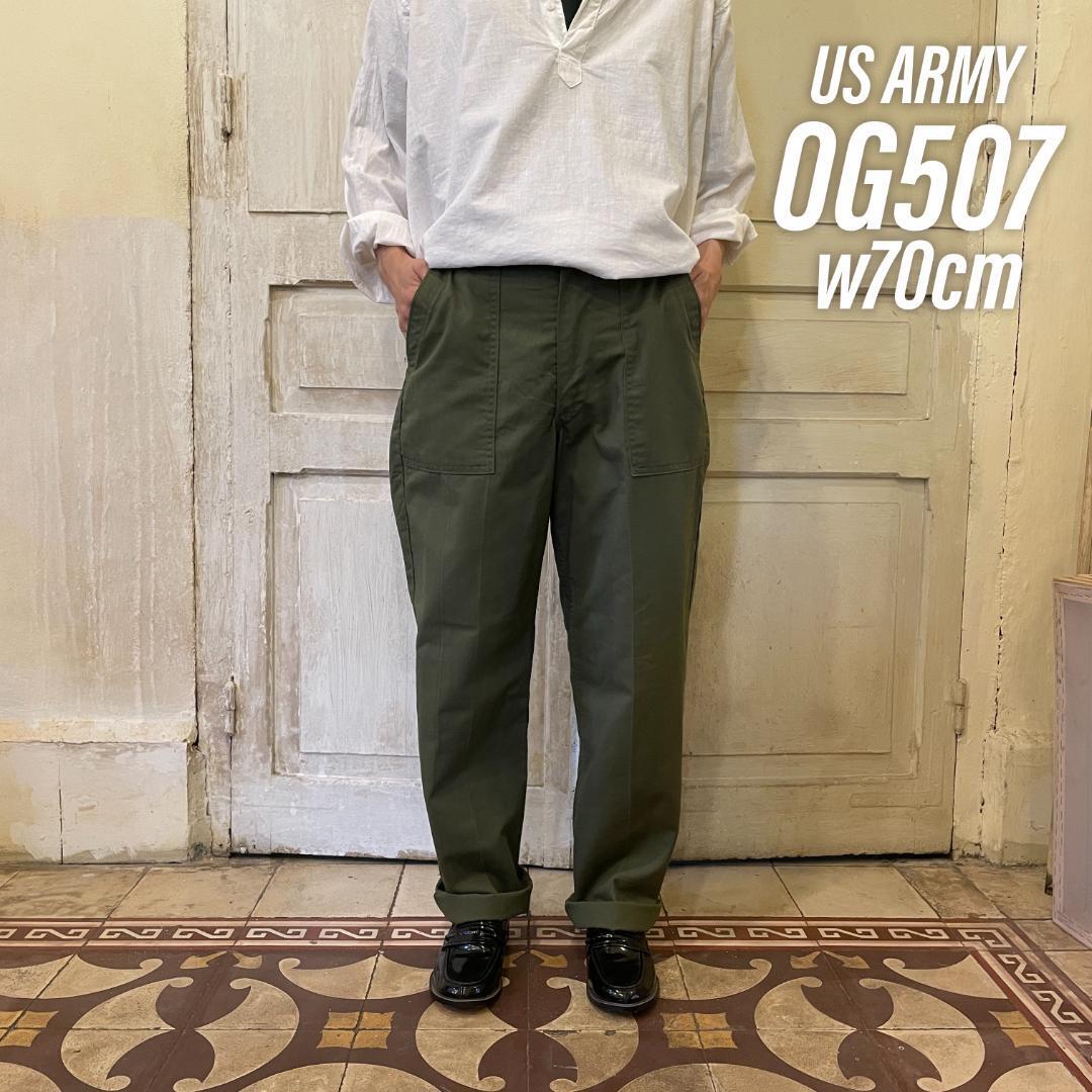 GD144 US ARMY 米軍 アメリカ軍 ベイカーパンツ 80s OG507 ...