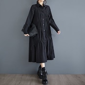 ドローストリングデザイン ワンピース 00115