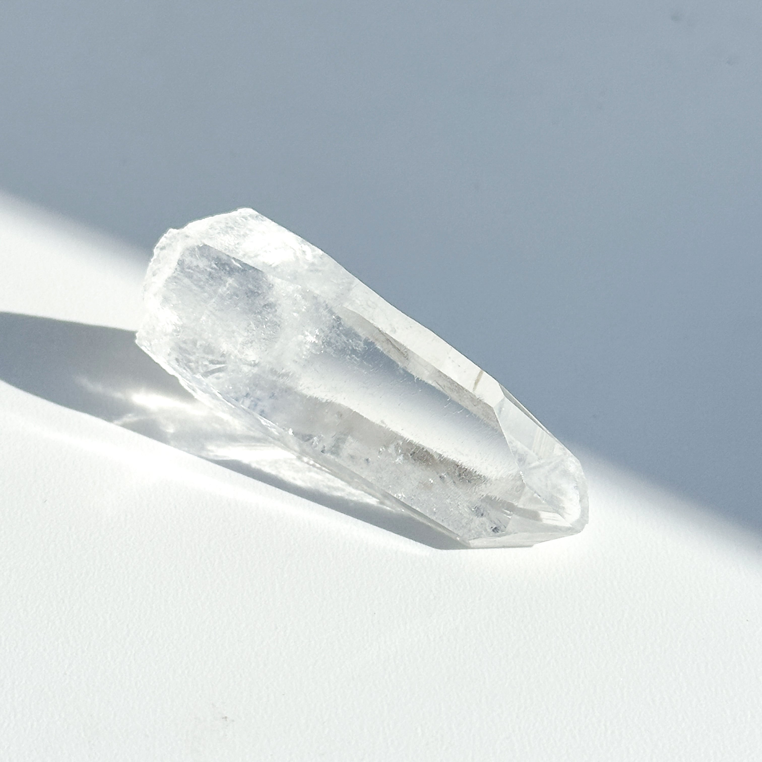 ゼッカ産クリアクォーツ ポイント 原石82 ◇ Clear Quartz ◇天然石