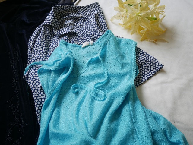 70s-80s Vintage Retro Flower  Dress