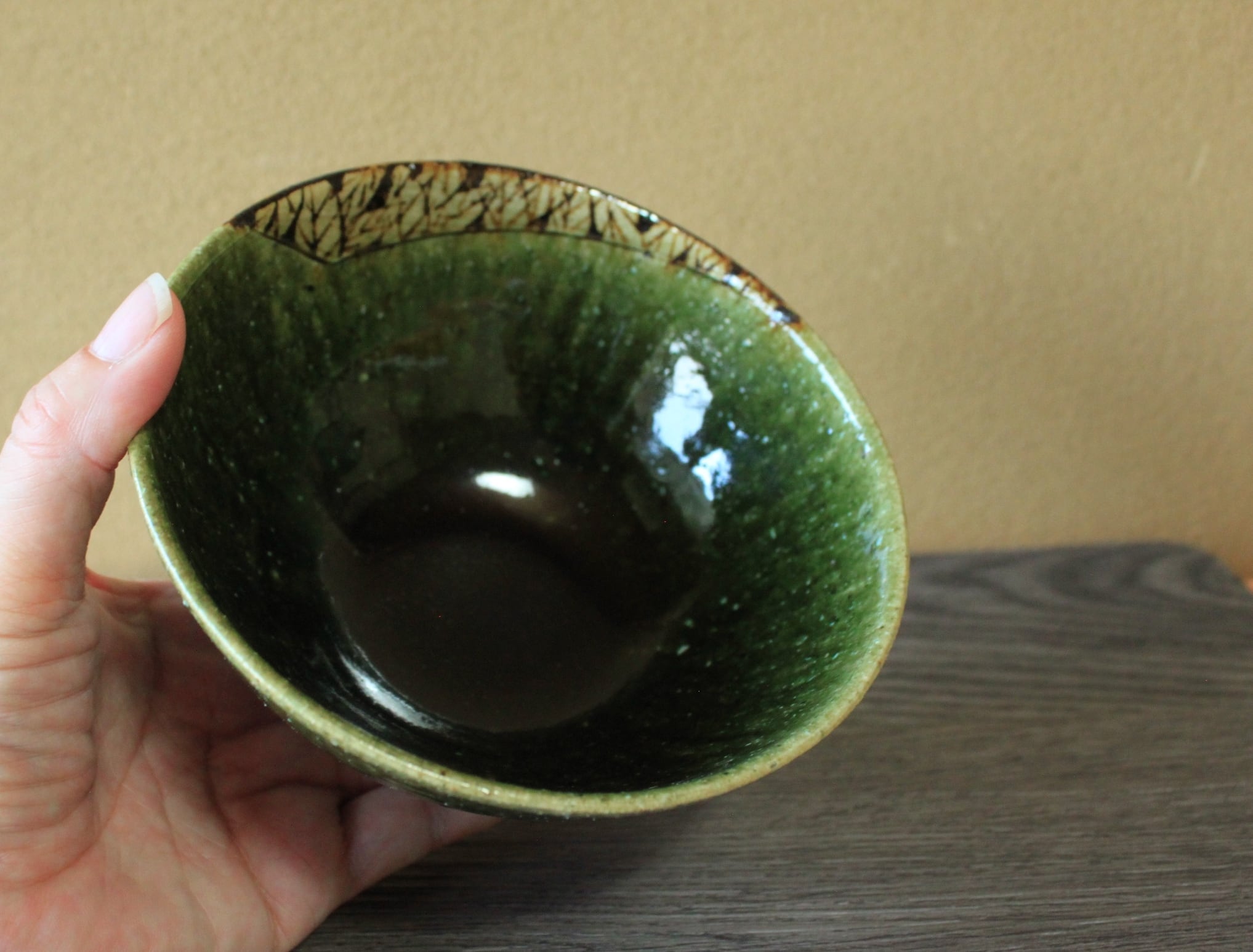 織部鉄絵碗 | 棚橋淳陶房ーshop