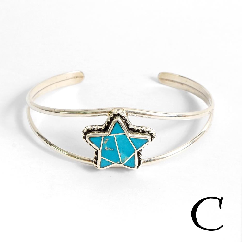 INDIAN JEWELRY インディアンジュエリー】Navajo Turquoise star