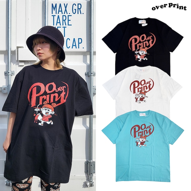 【over print】DRINK Tee【オーバープリント】