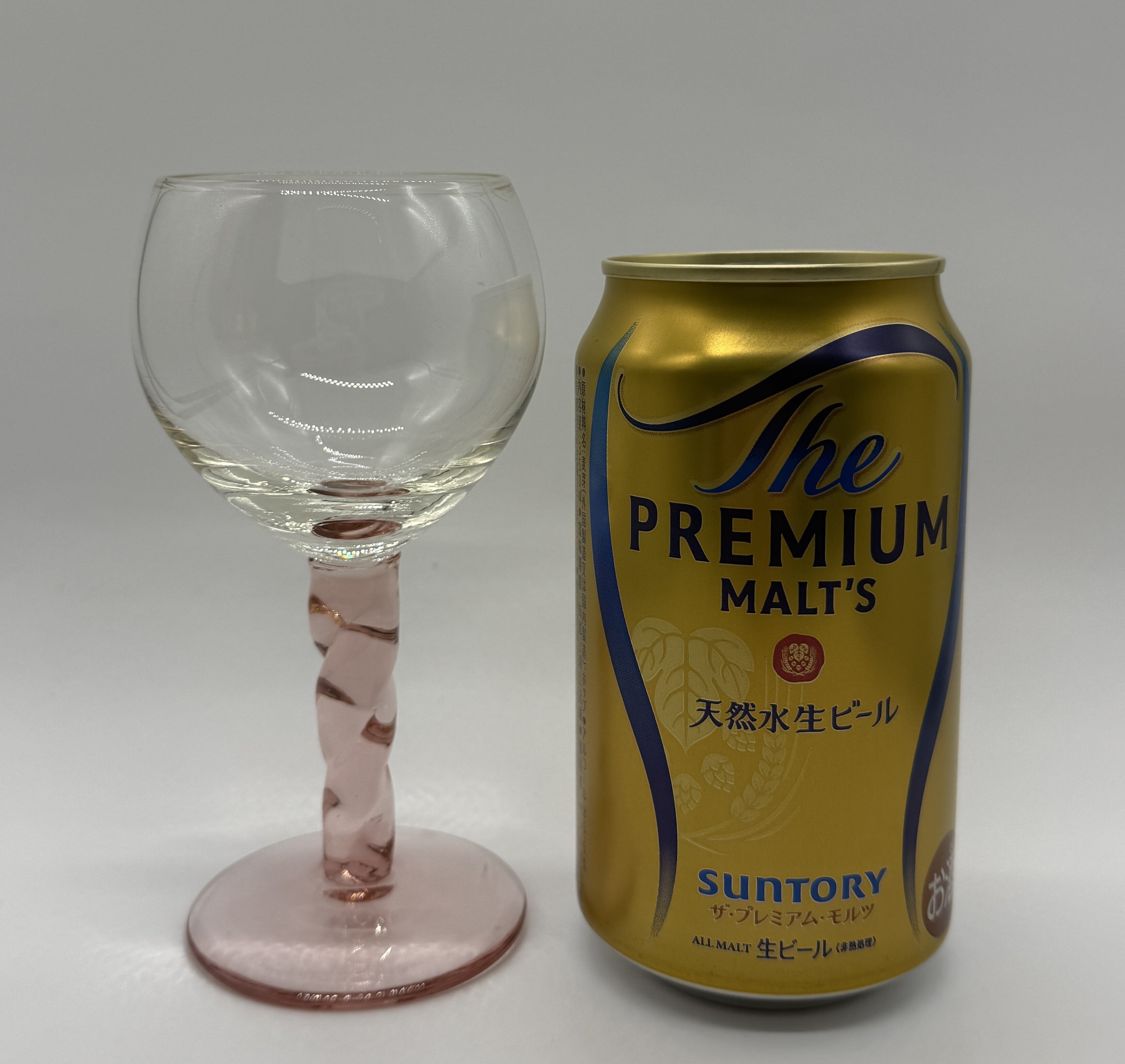 ワイングラス 【ピンク】