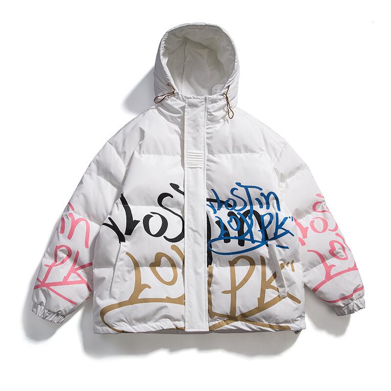 【新作】【送料無料】 Road Vintage 20 Winter Solid Color Loose Hooded Thickened Insert Pocket Zipper Teenage Personalized Cotton Coat-Alibaba コットン ウィンター 冬物 ソリッドカラー ビンテージ hip6-161176393672665