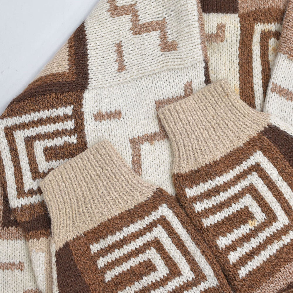 90s～ INCA-TEX インカテックス パッチワーク風デザイン アルパカ