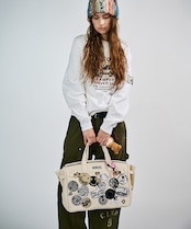 【直営限定ITEM】TYPE-A マルチワッペンターンロックハンドバッグ CQ-48507H