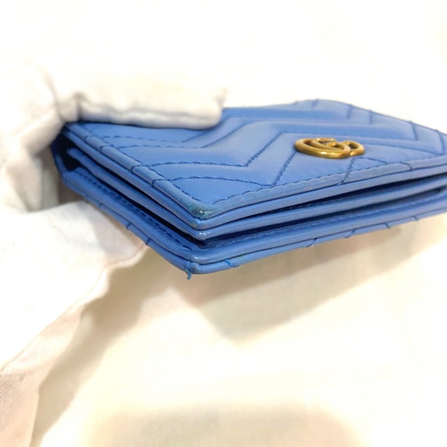 GUCCI グッチ ペールブルー 財布 名刺入れ カードケース | Brandshop
