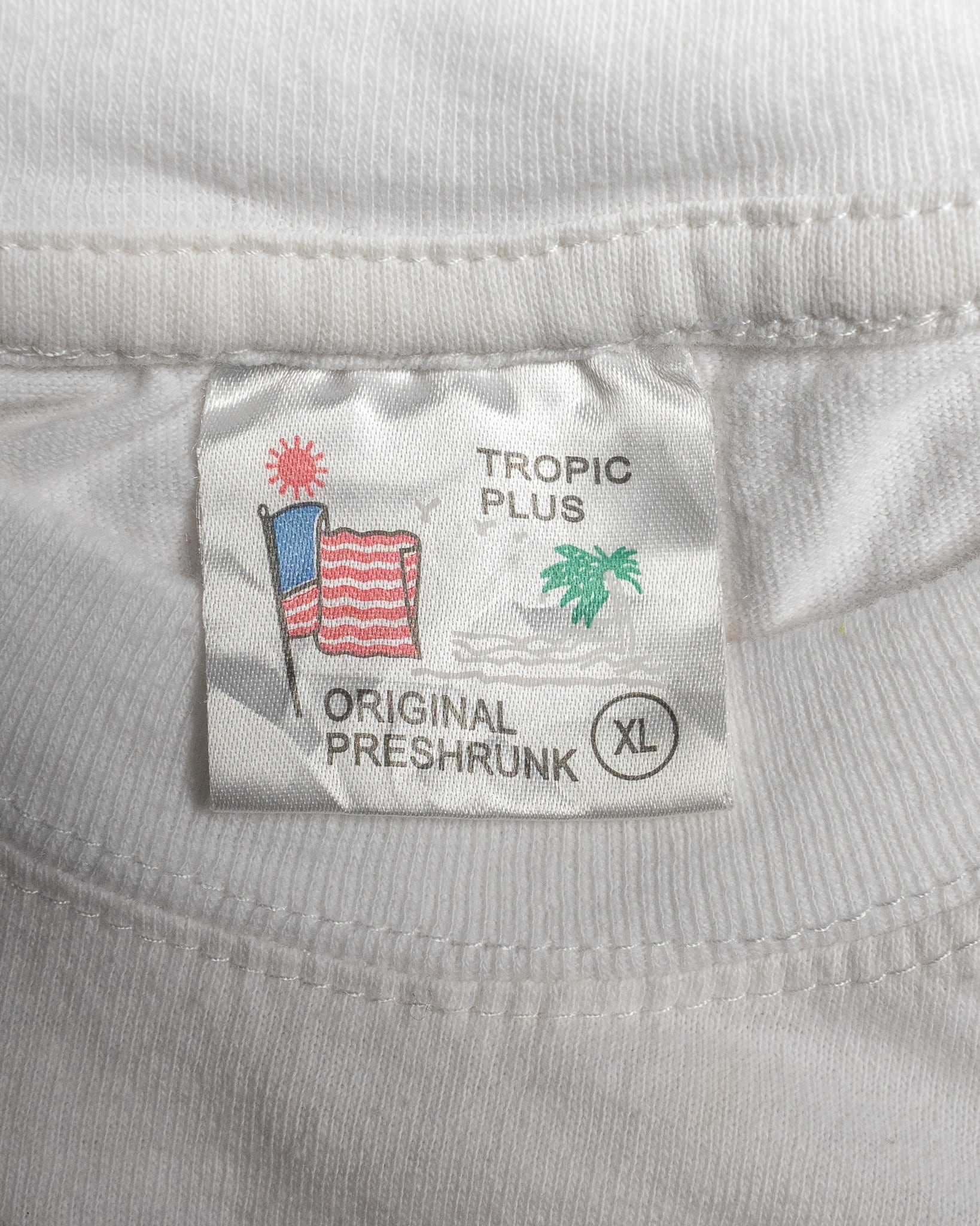 TROPIC PLUS】Reggae Jammin Print T-Shirt By Made In CHINA 