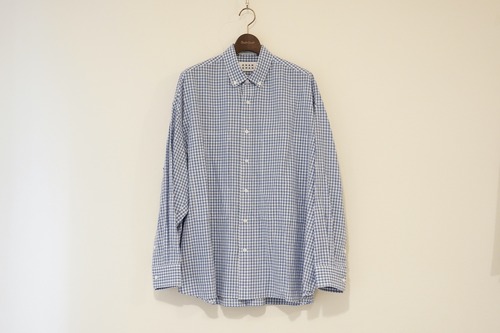 CC BIG LARGE B.D SHIRT -BLUE-