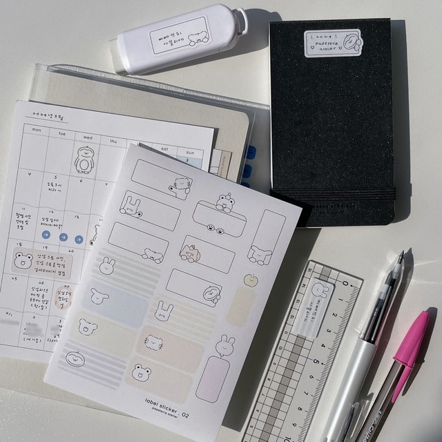 papeterie.atelier 〔label sticker 02〕