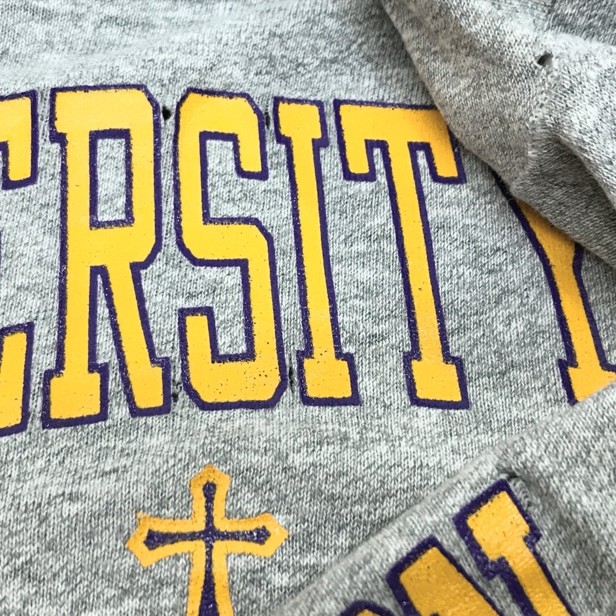 トリコタグ80s/USA製】チャンピオン 刺繍ロゴ入 プルパーカー XL