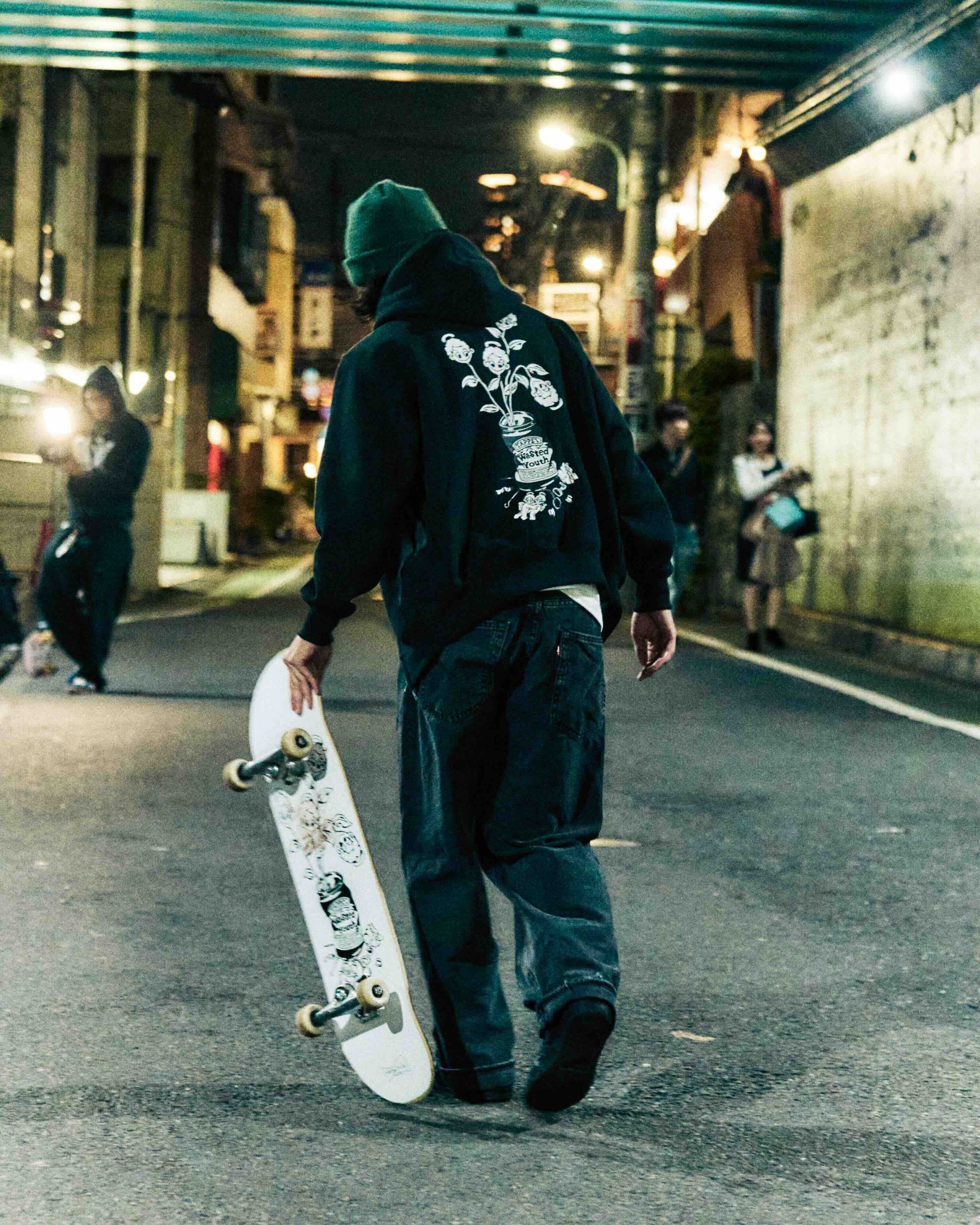 トップス wasted youth WASTED YOUTH × TAPPEI ZIP SWEAT HOODIE | VERDY'S GIFT SHOP