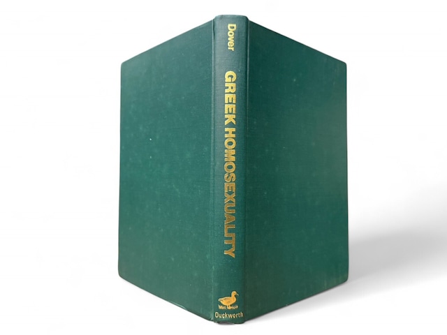 【SS149】【FIRST EDITION】Greek Homosexuality(1978) / K. J. Dover
