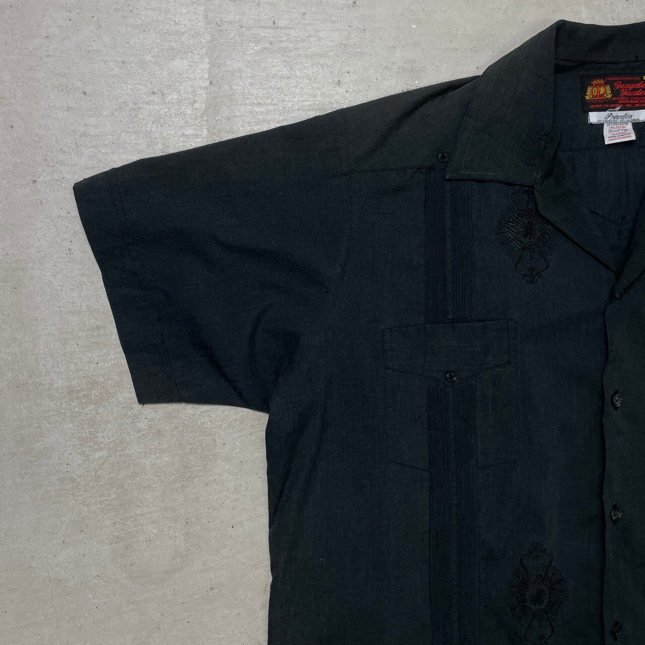70年代~80年代 Guayabera Yucateca キューバシャツ メキシカンシャツ 
