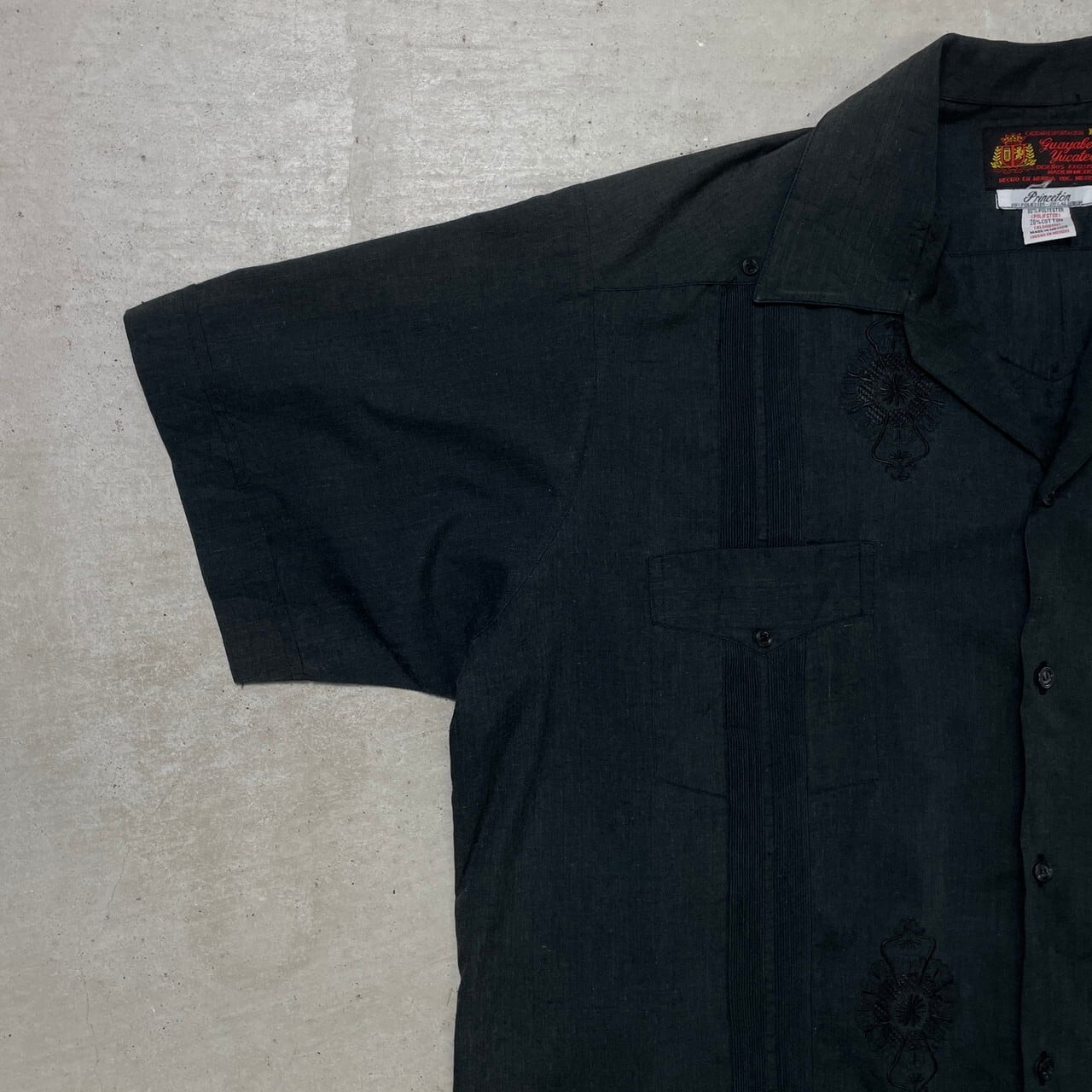 70年代~80年代 Guayabera Yucateca キューバシャツ メキシカンシャツ  