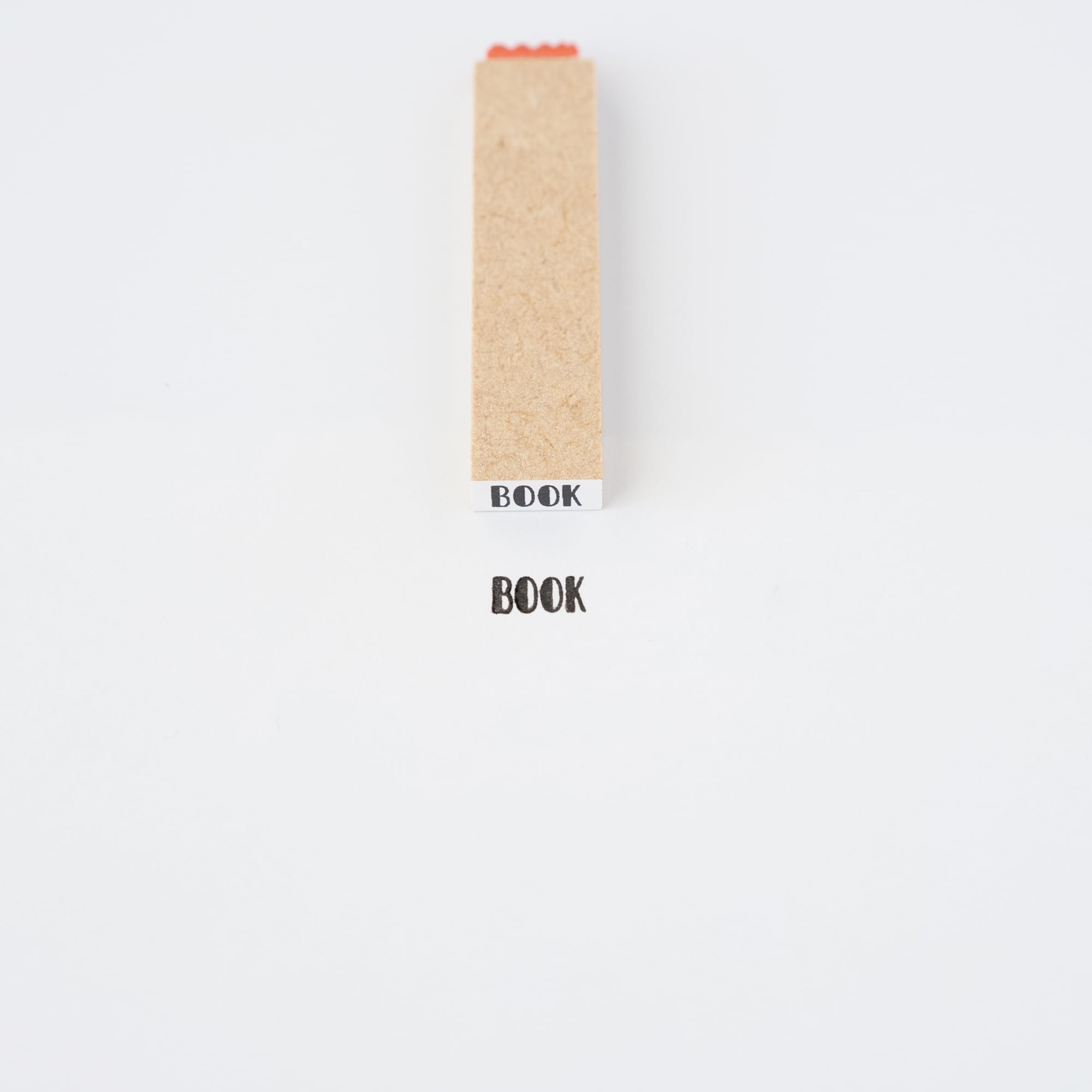 【小さな文字】BOOK_本 | はんこ