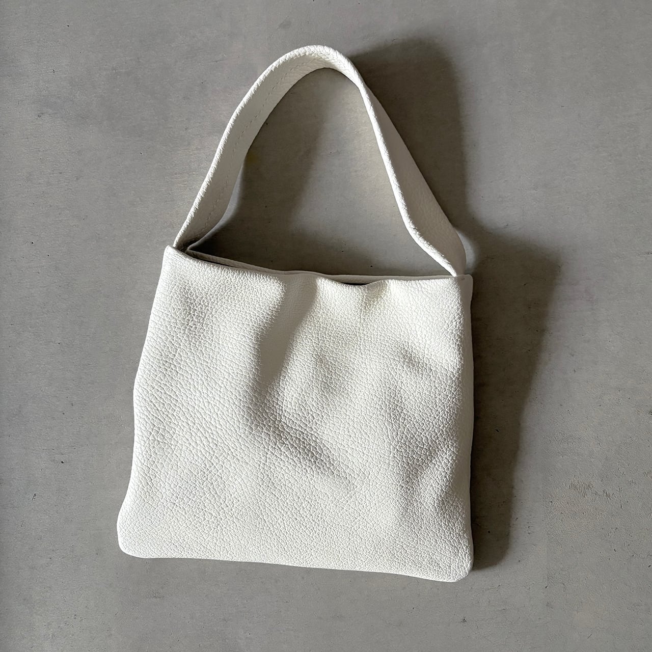 Deerskin shoulder Bag - White【予約商品】