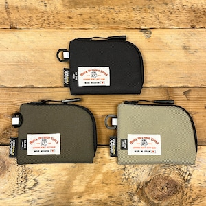 防弾チョッキ素材の極厚ミニ財布「野レット」1680Dバリスティックナイロン　日本製