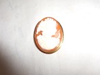 カメオブローチ(ビンテージ) vintage cameo brooch 