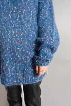 Shell buttons mix knit